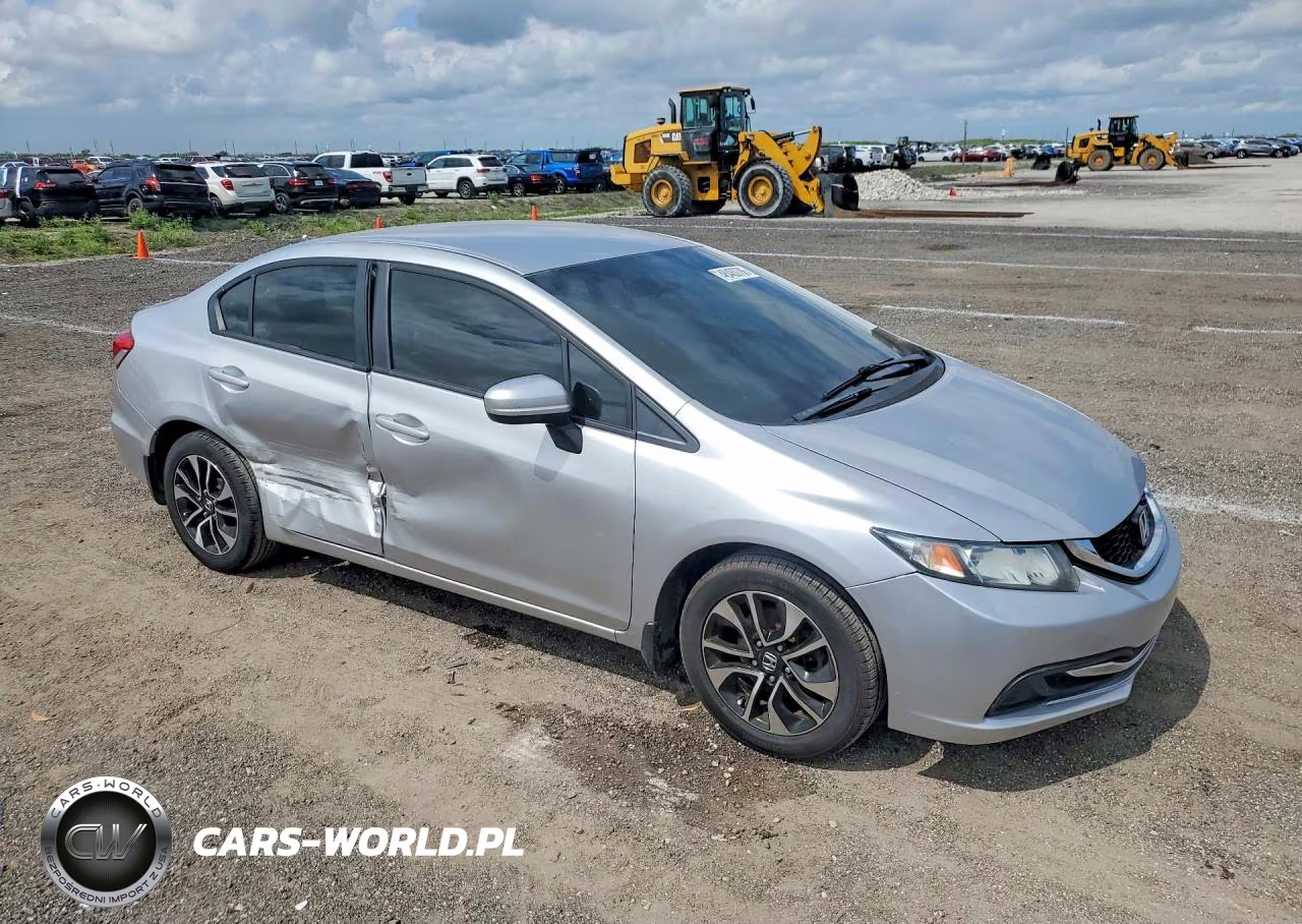2015 Honda Civic Lx VIN:19XFB2F51FE050618 - 4