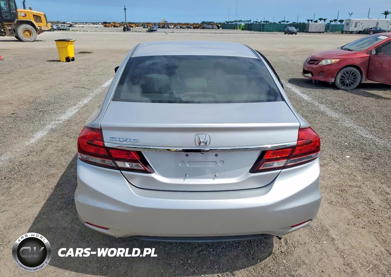 2015 Honda Civic Lx VIN:19XFB2F51FE050618 - 6