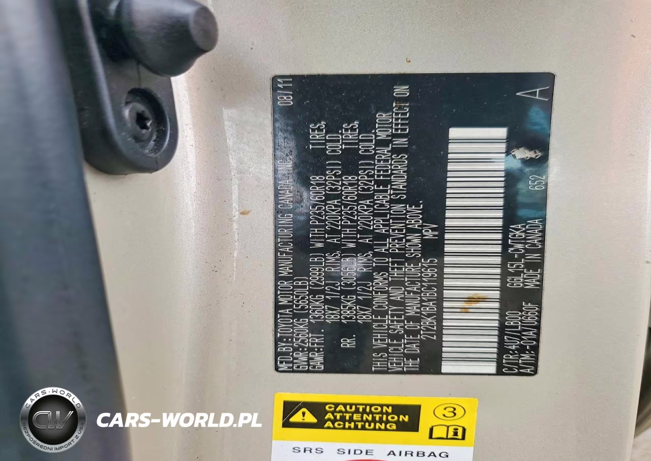 2011 Lexus Rx 350 Base VIN:2T2BK1BA1BC119615 - 13