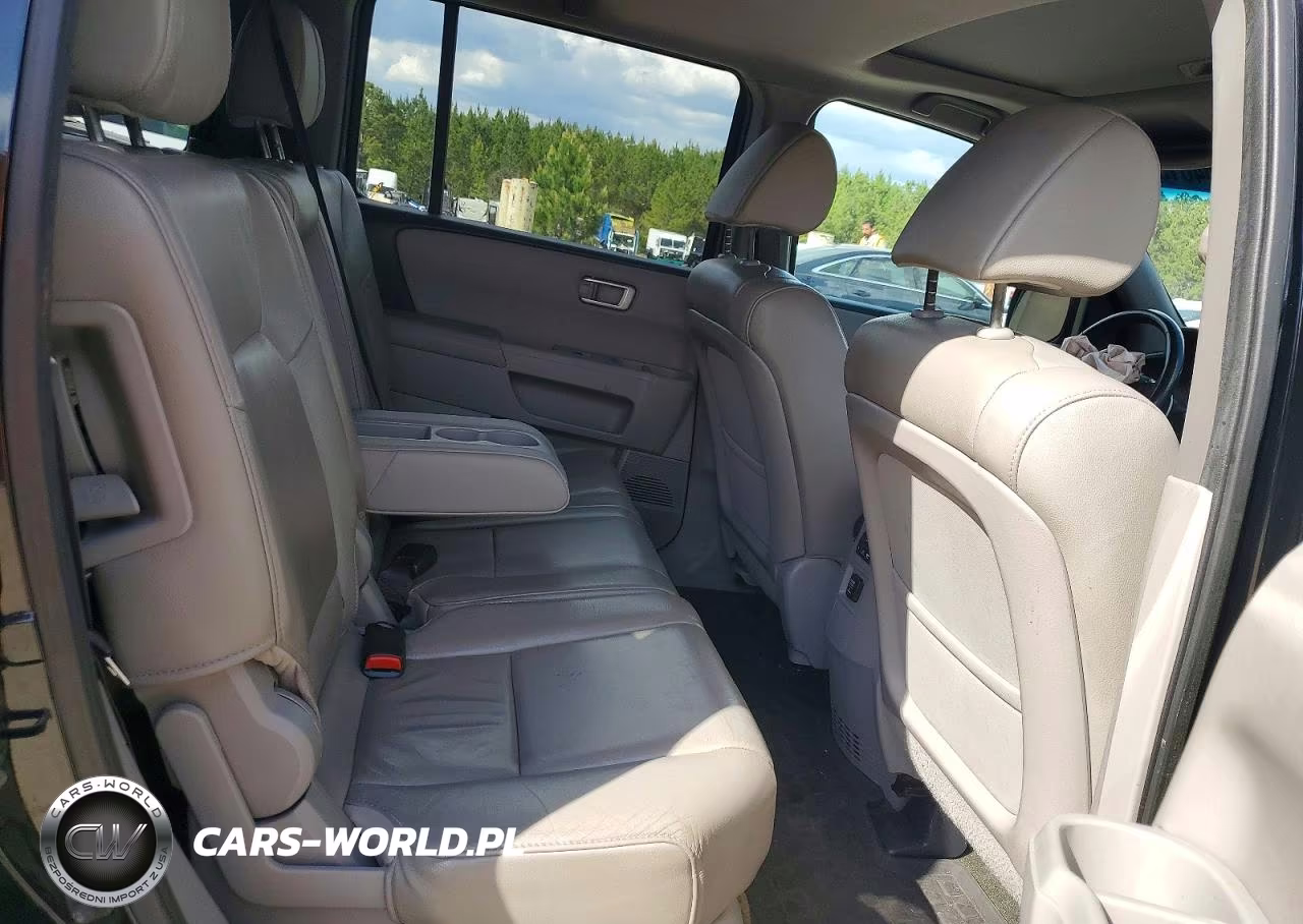 2014 Honda Pilot Exl VIN:5FNYF4H57EB051111 - 10