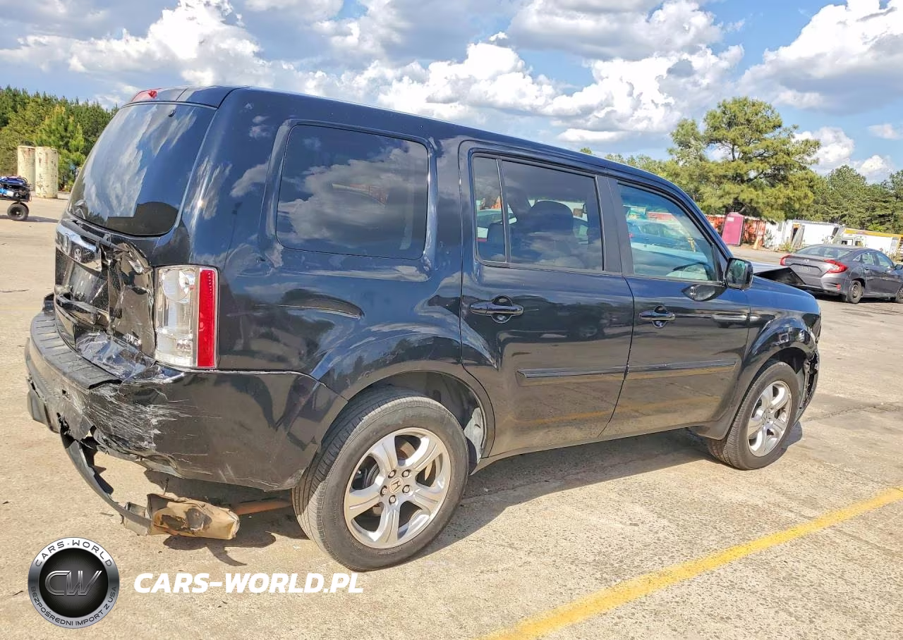 2014 Honda Pilot Exl VIN:5FNYF4H57EB051111 - 3