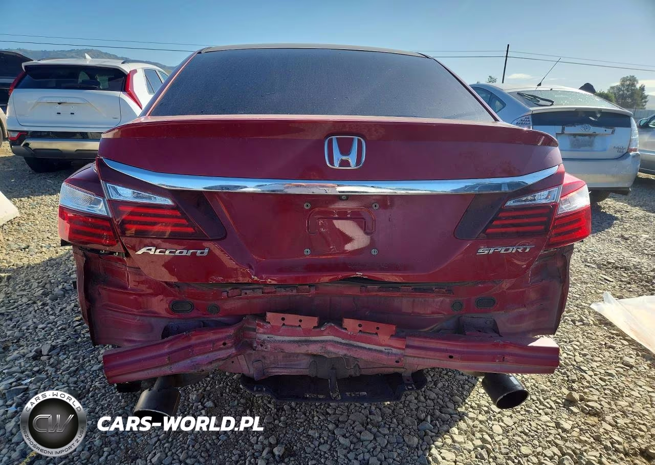 2017 Honda Accord Sport VIN:1HGCR2F54HA272706 - 6