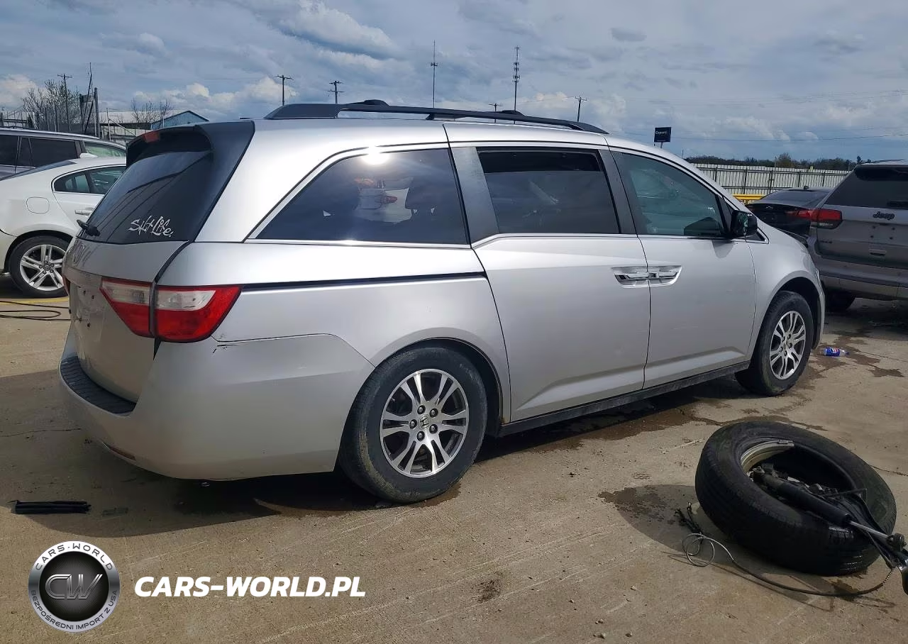2011 Honda Odyssey Exl VIN:5FNRL5H67BB088148 - 3