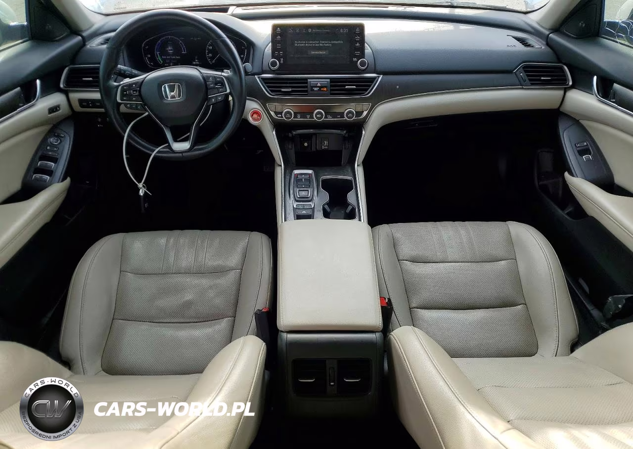 2019 Honda Accord Touring Hybrid VIN:1HGCV3F94KA018330 - 8