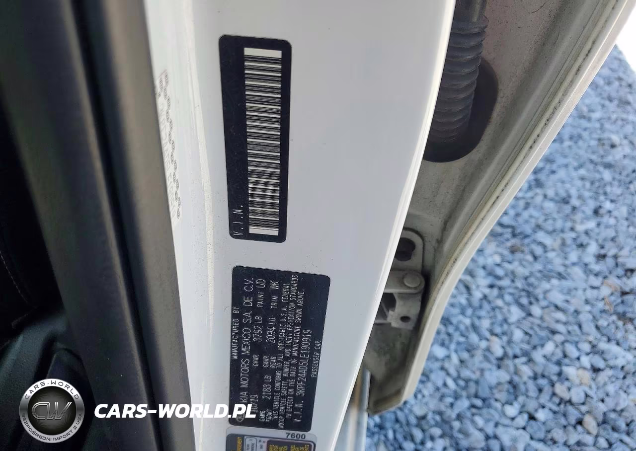 2020 Kia Forte Fe VIN:3KPF24AD5LE190919 - 13