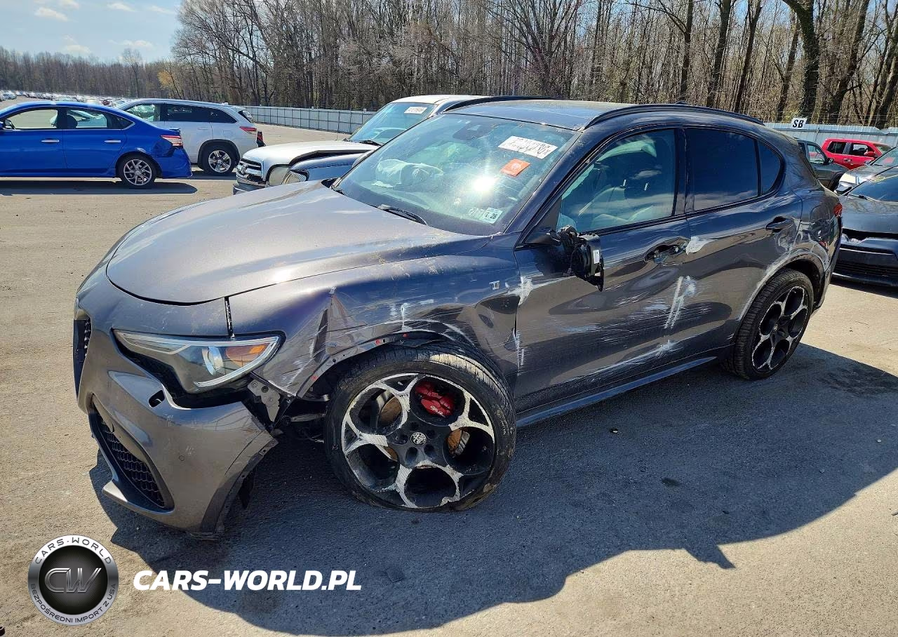 2023 Alfa Romeo Stelvio Ti VIN:ZASPAKBN5P7D57165 - 1