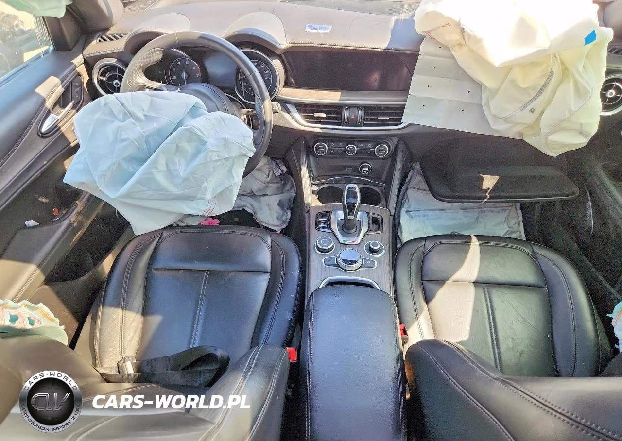 2023 Alfa Romeo Stelvio Ti VIN:ZASPAKBN5P7D57165 - 8