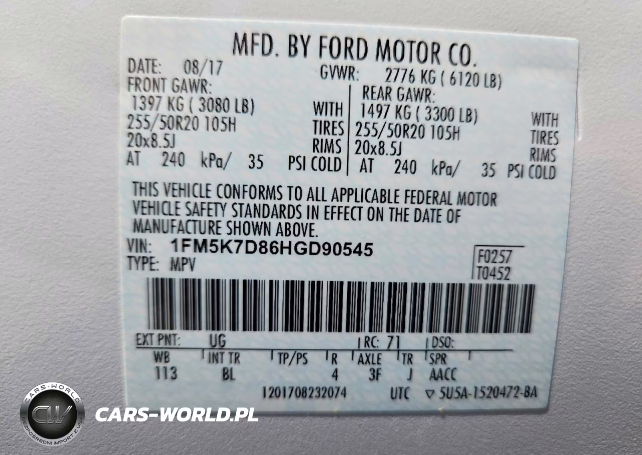 2017 Ford Explorer Xlt VIN:1FM5K7D86HGD90545 - 14