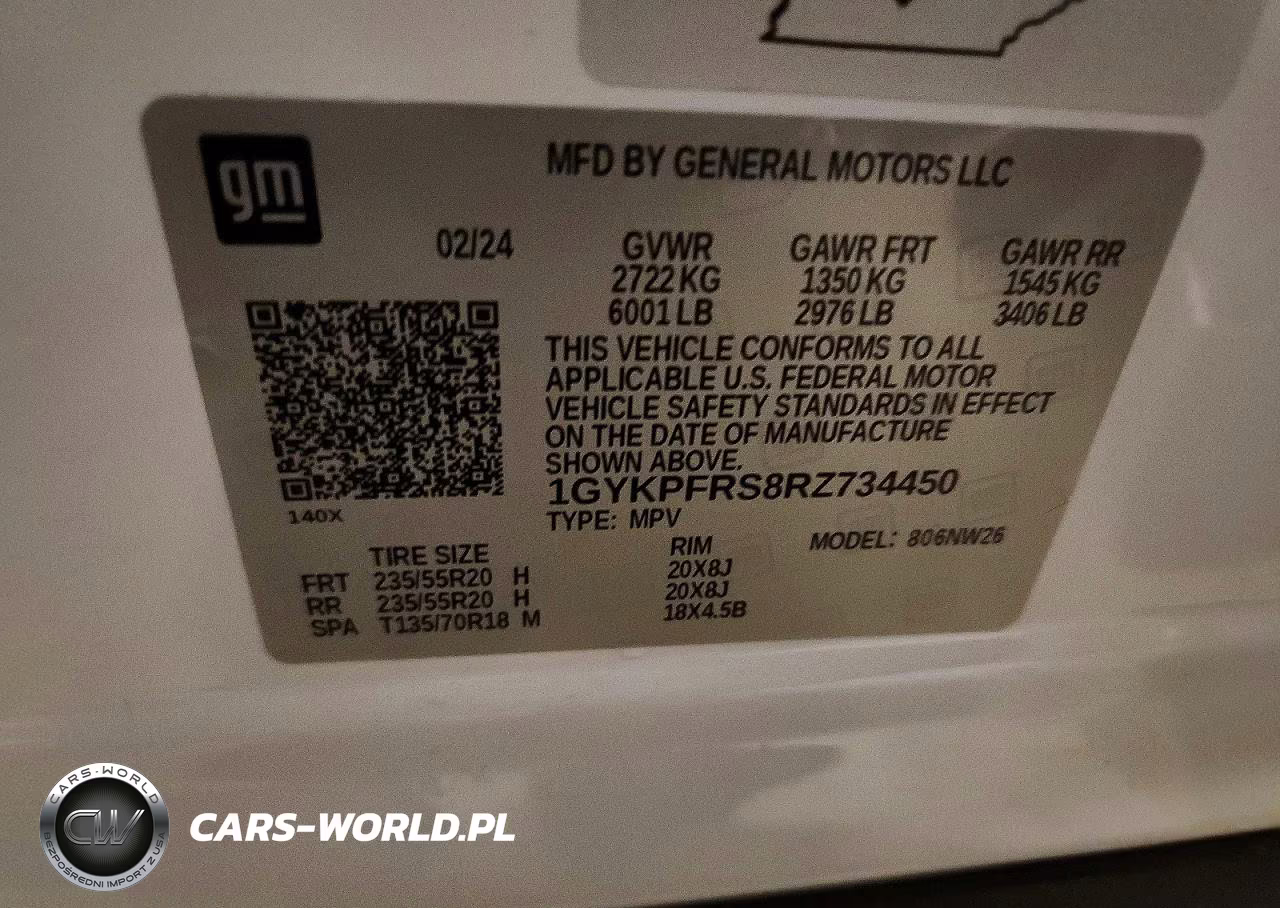 2024 Cadillac Xt6 Platinum Premium Luxury VIN:1GYKPFRS8RZ734450 - 12