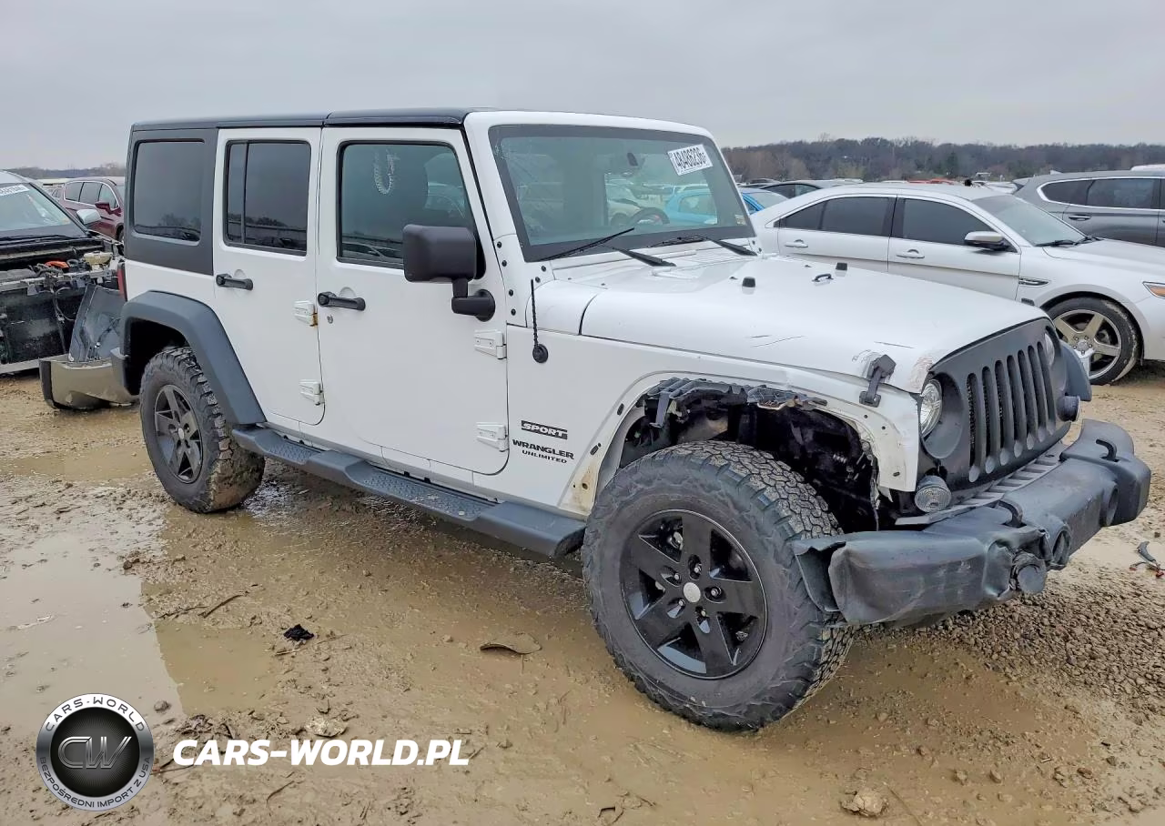 2017 Jeep Wrangler Unlimited Sport VIN:1C4BJWDG2HL710088 - 4