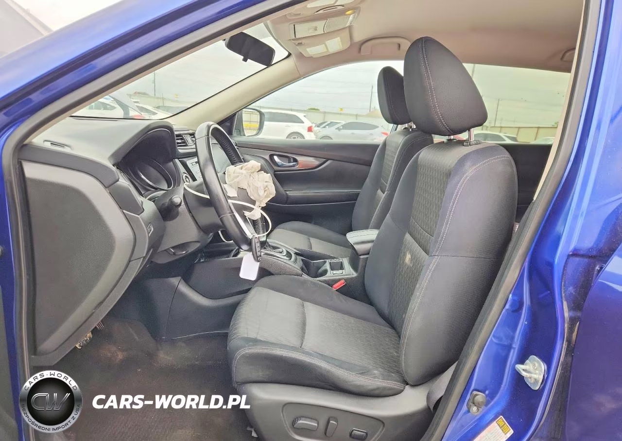 2017 Nissan Rogue Sv VIN:JN8AT2MV4HW024490 - 7