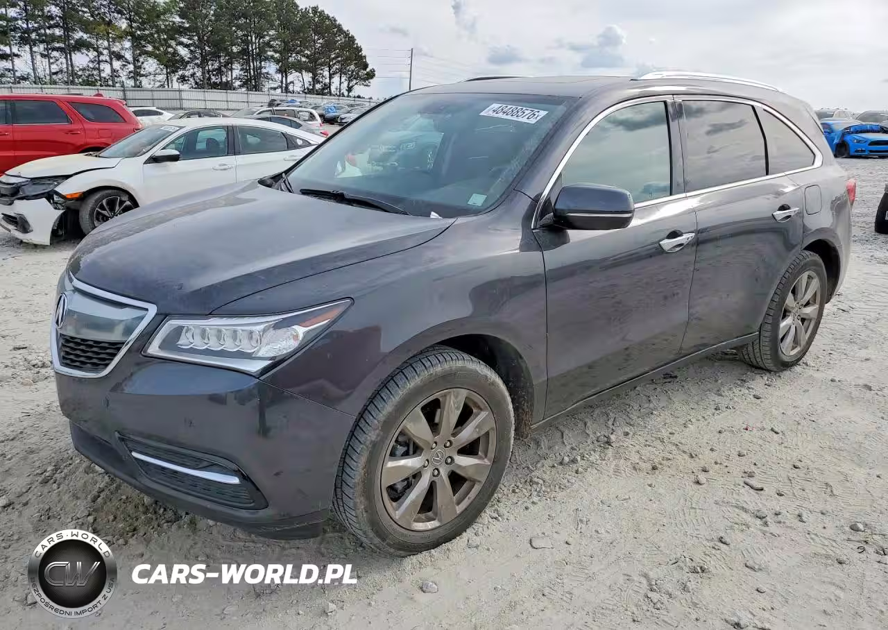 2015 Acura Mdx Advance