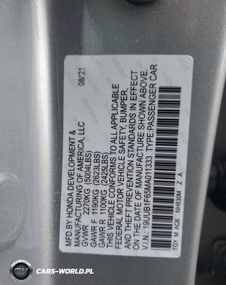 2021 Acura Tlx Tech A VIN:19UUB6F55MA011918 - 12