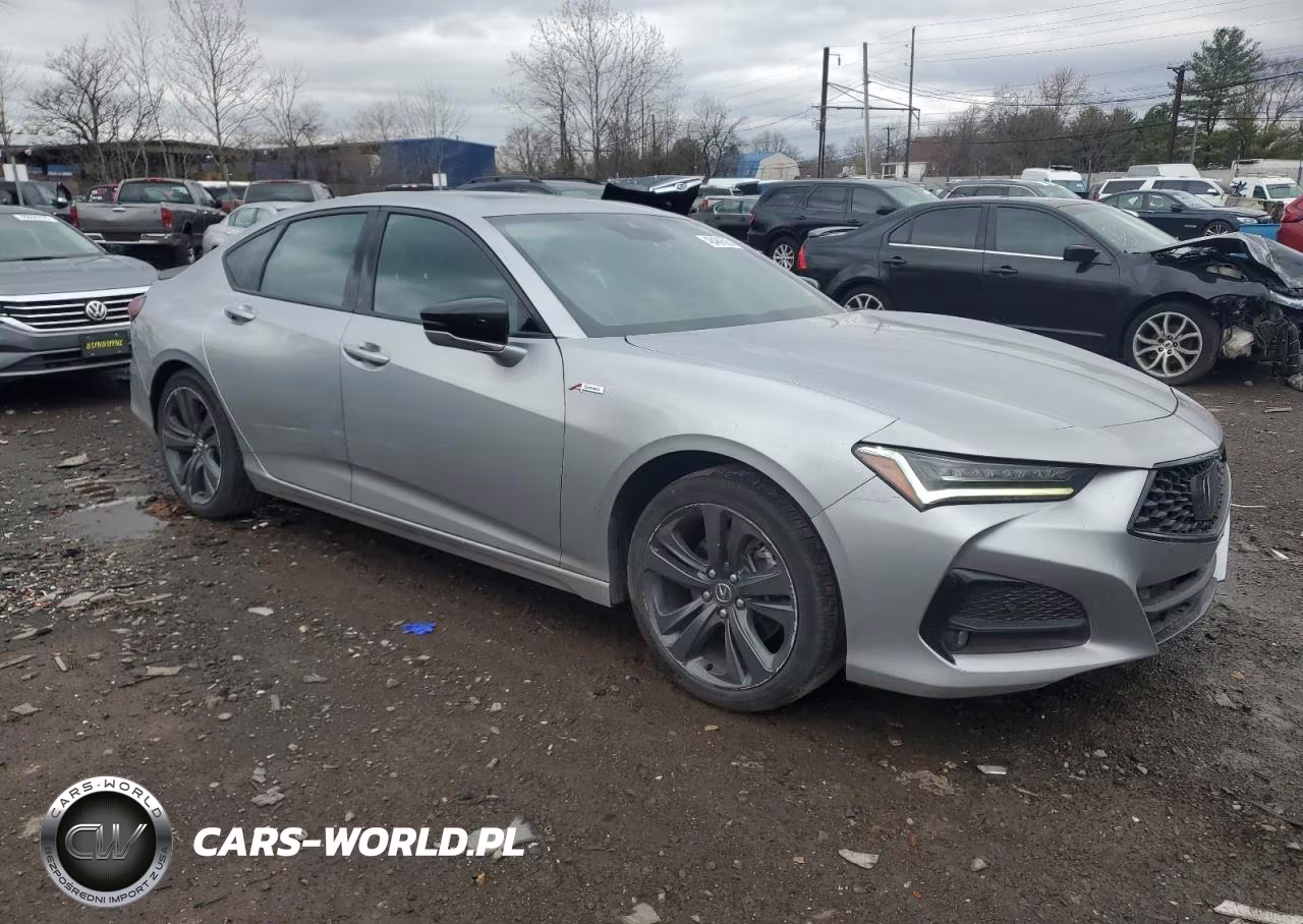 2021 Acura Tlx Tech A VIN:19UUB6F55MA011918 - 4