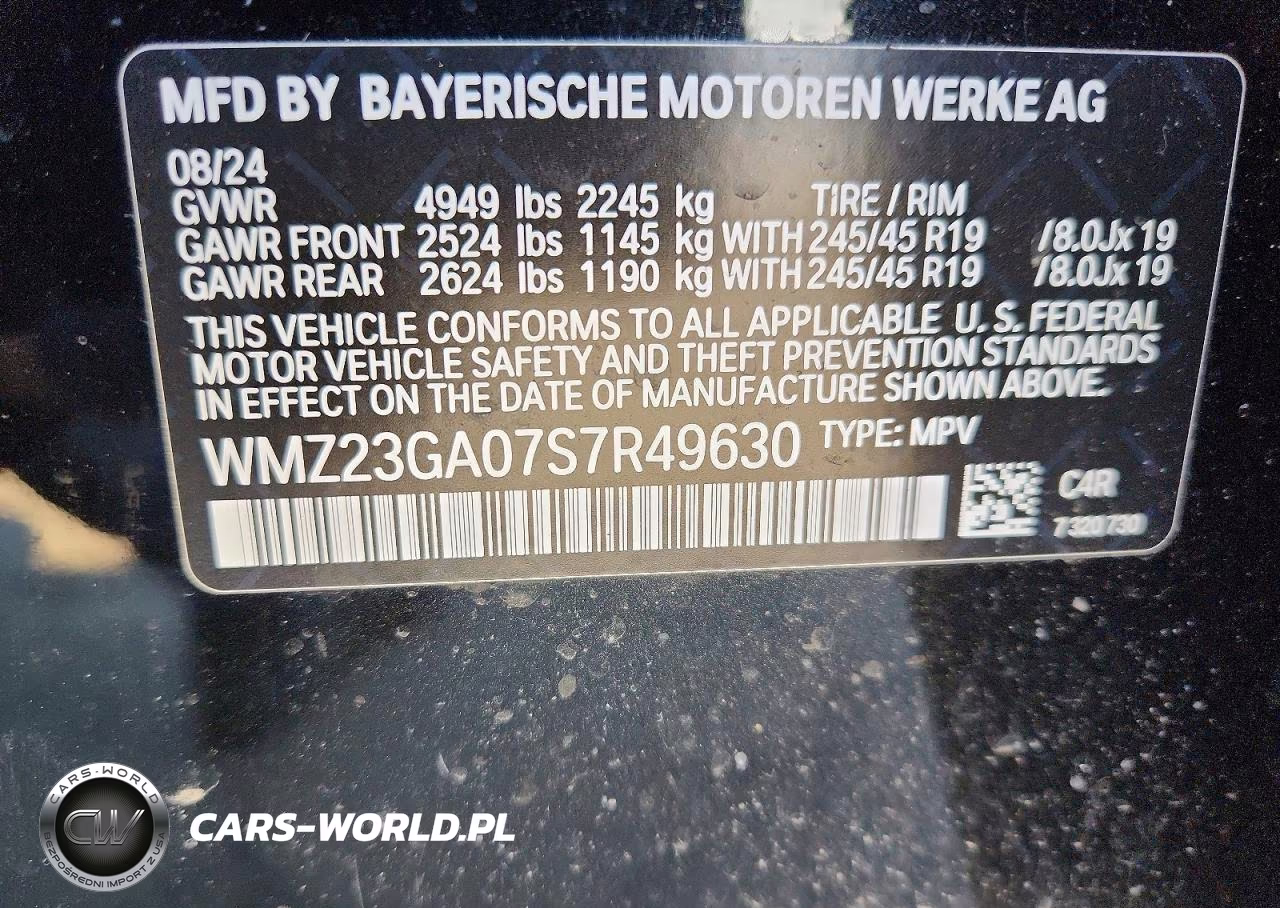 2025 Mini Countryman S All4 VIN:WMZ23GA07S7R49630 - 13