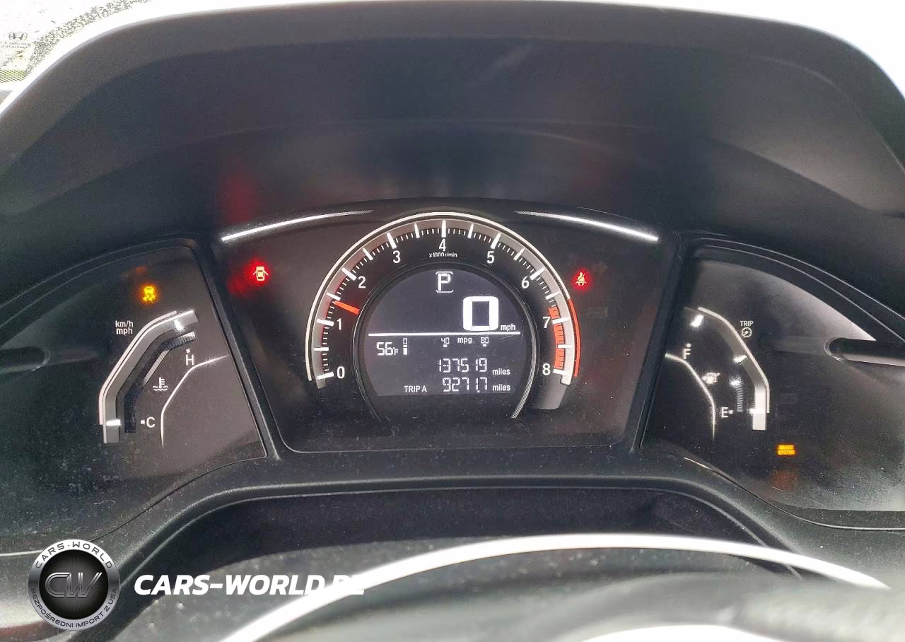 2016 Honda Civic Lx VIN:2HGFC2F50GH505284 - 9