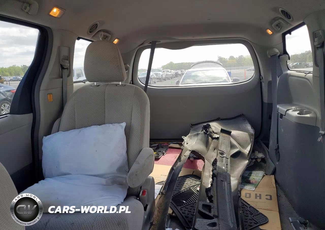 2012 Toyota Sienna Le 8-Passenger VIN:5TDKK3DC7CS261006 - 10