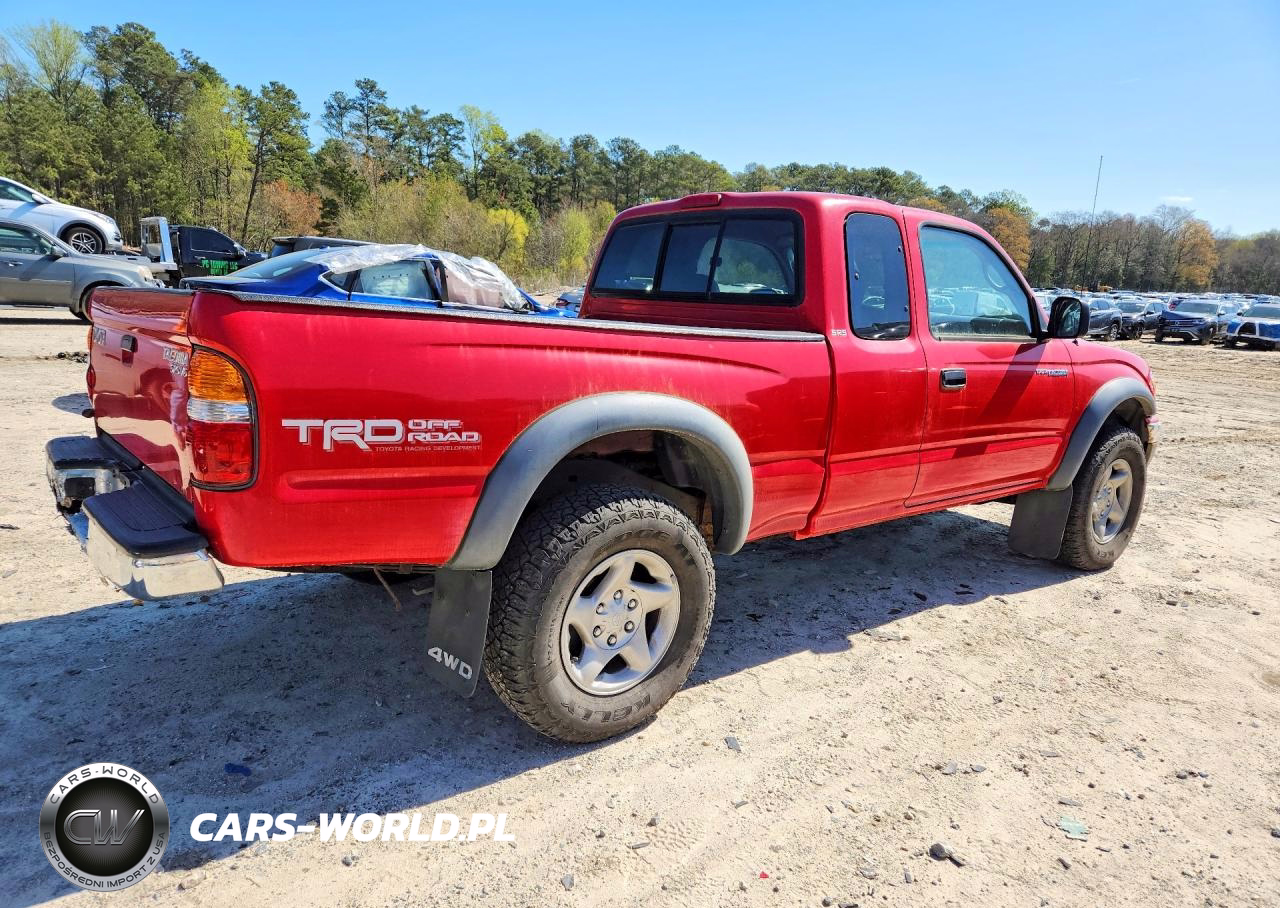 2002 Toyota Tacoma V6 VIN:5TEWN72N32Z125719 - 3