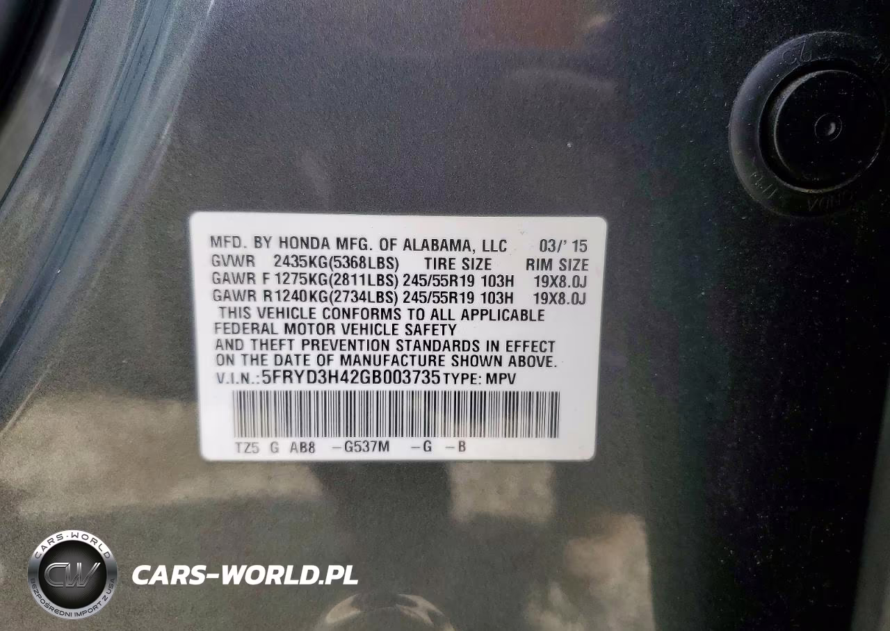 2016 Acura Mdx Technology VIN:5FRYD3H42GB003735 - 13