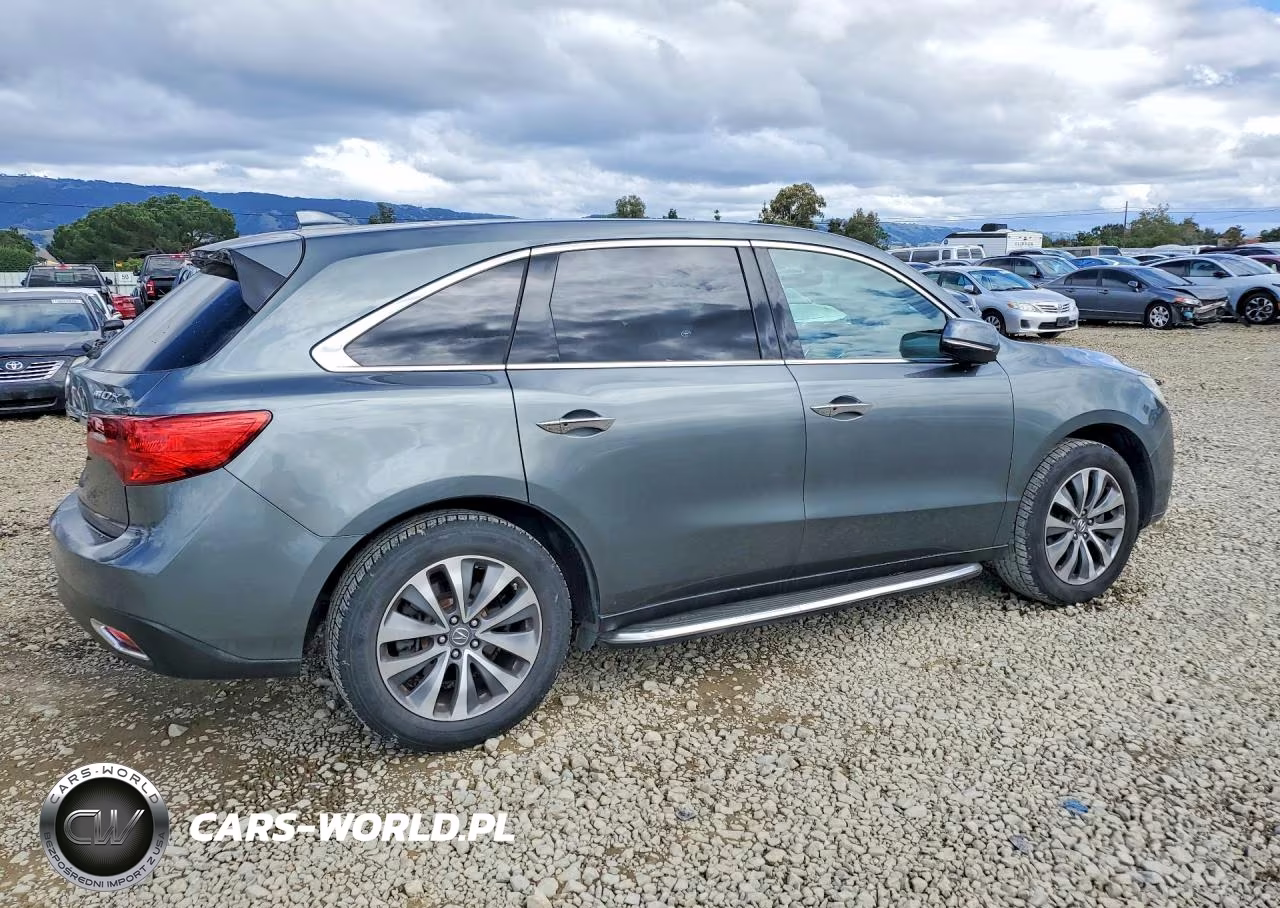 2016 Acura Mdx Technology VIN:5FRYD3H42GB003735 - 3