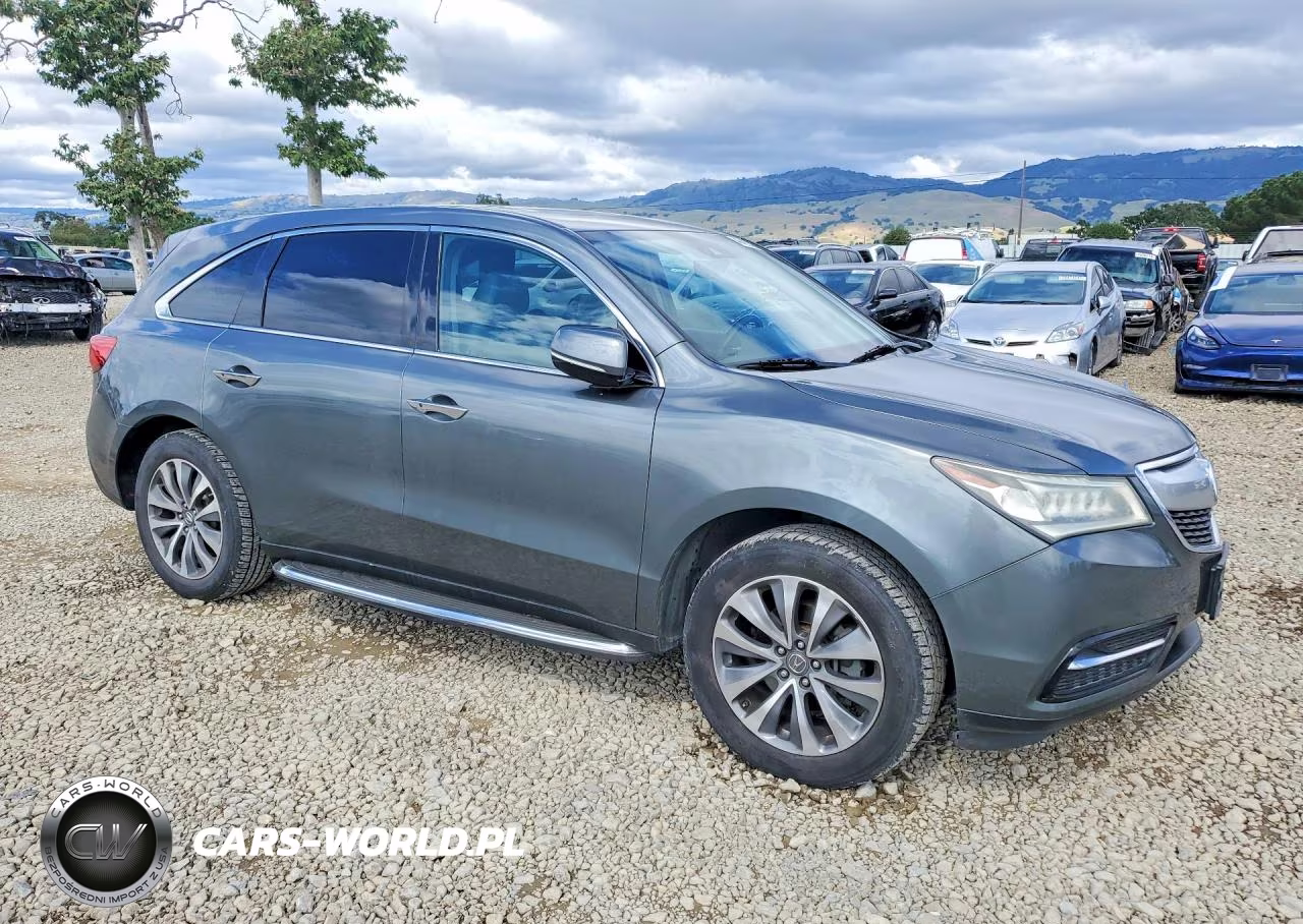2016 Acura Mdx Technology VIN:5FRYD3H42GB003735 - 4