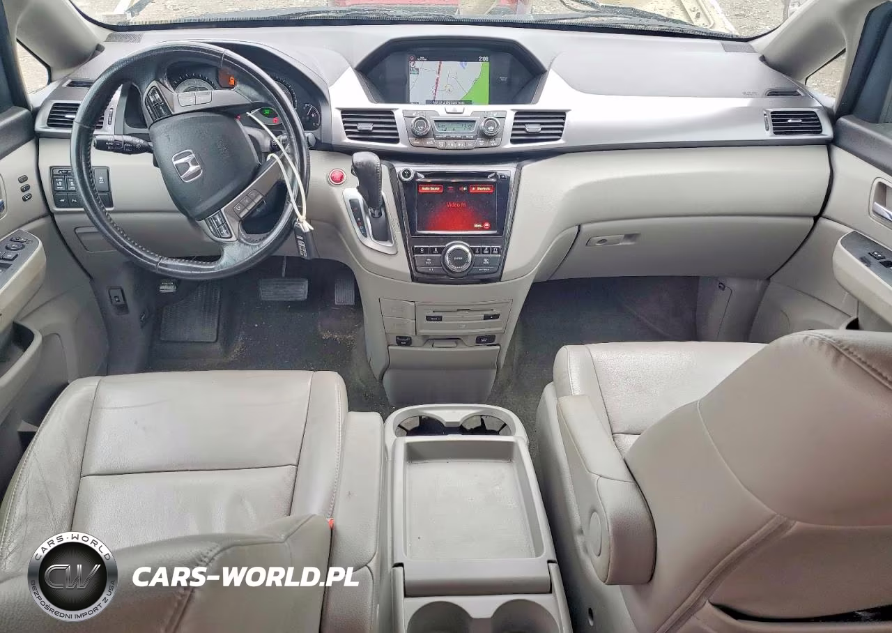 2014 Honda Odyssey Touring VIN:5FNRL5H99EB029584 - 8