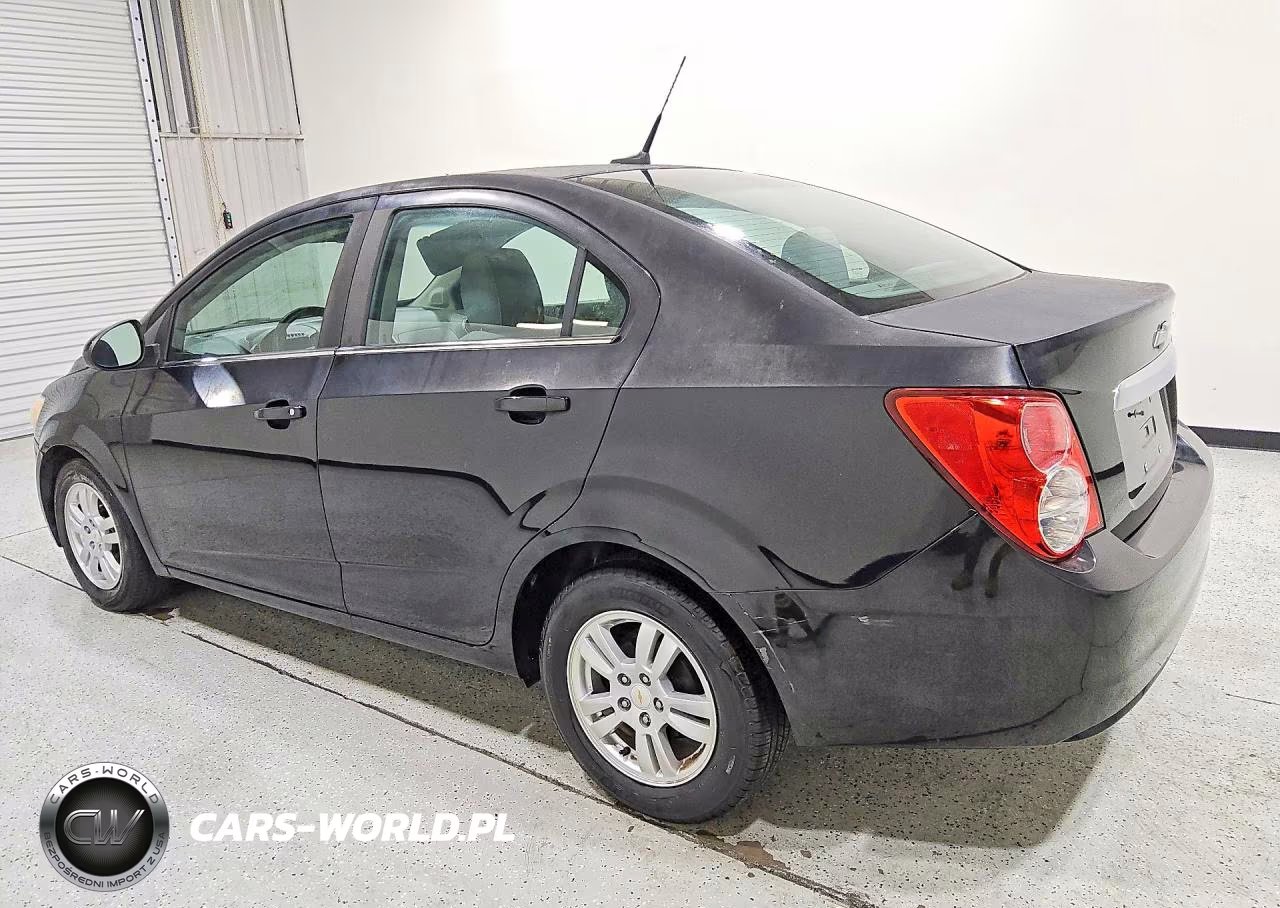 2012 Chevrolet Sonic Lt VIN:1G1JC5SH3C4104466 - 2