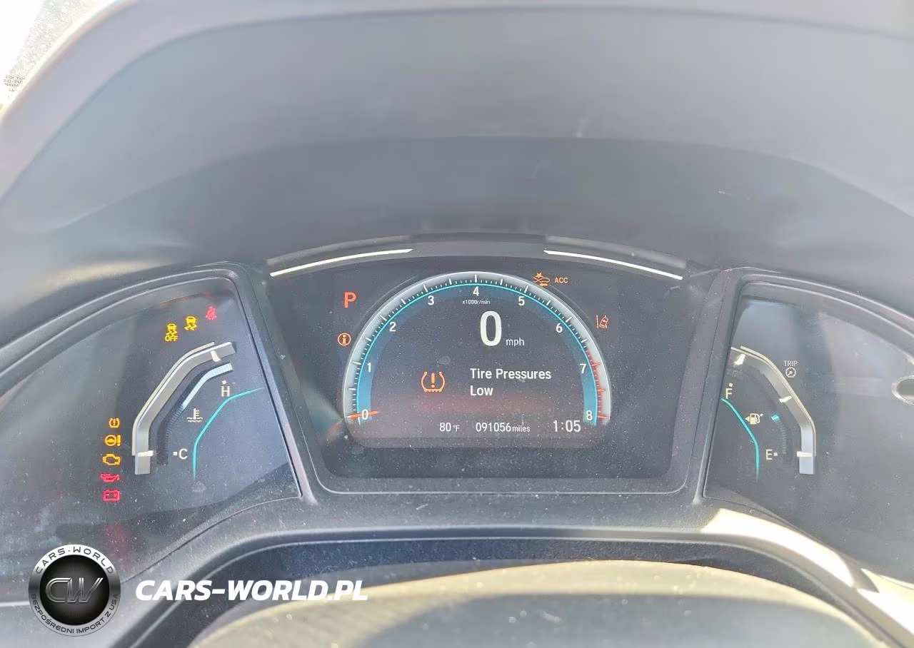 2021 Honda Civic Lx VIN:2HGFC2F60MH556417 - 9