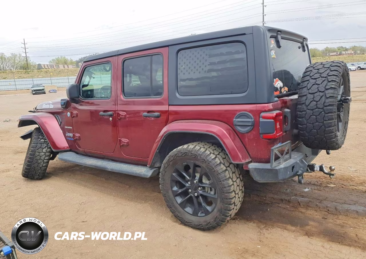 2021 Jeep Wrangler Unlimited Sahara 4Xe VIN:1C4JJXP65MW822123 - 2