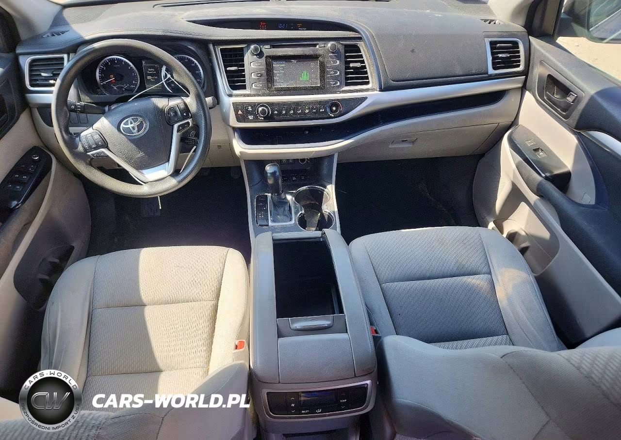 2017 Toyota Highlander Le VIN:5TDBZRFH3HS406511 - 8