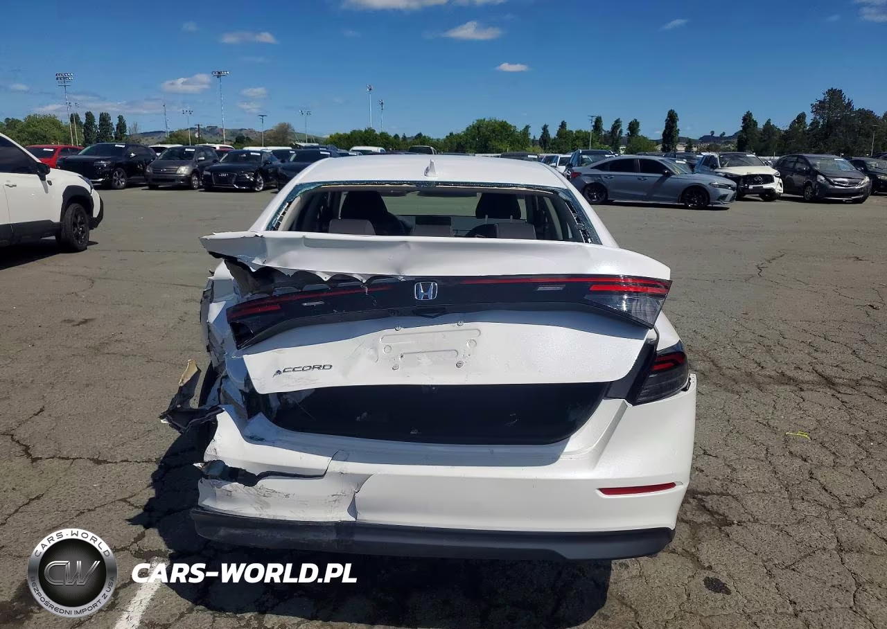 2025 Honda Accord Lx VIN:1HGCY1F28SA073796 - 6