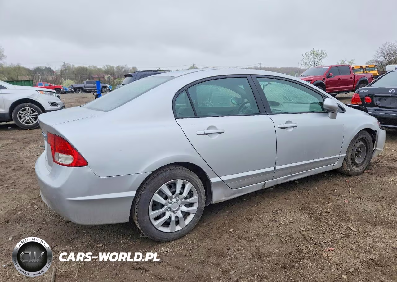 2009 Honda Civic Lx VIN:2HGFA16509H301085 - 3