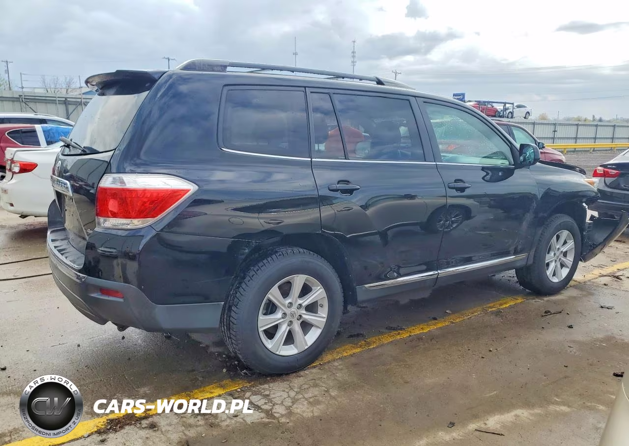 2012 Toyota Highlander Se VIN:5TDBK3EH6CS129879 - 3