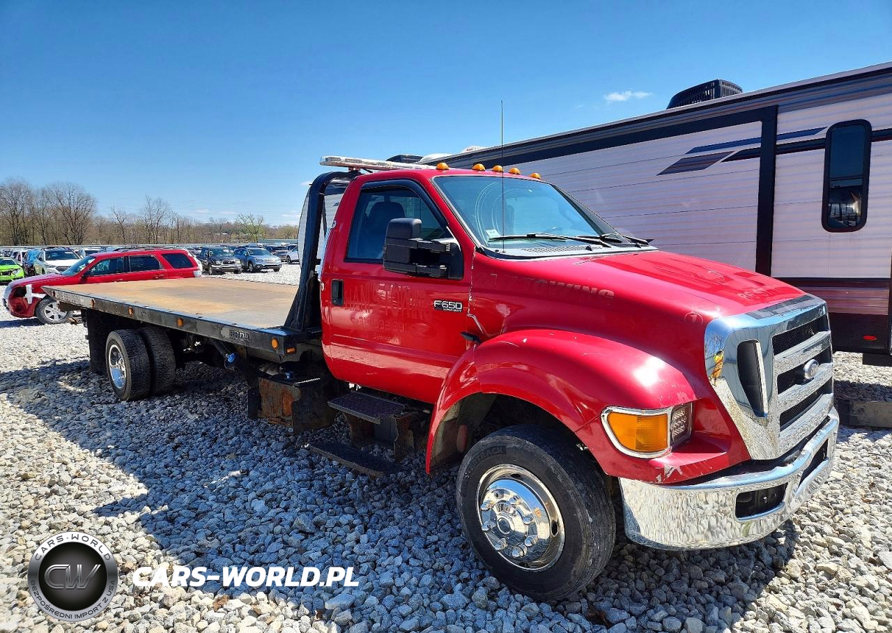 2012 Ford F650 Super Duty Rollback Tow Truck