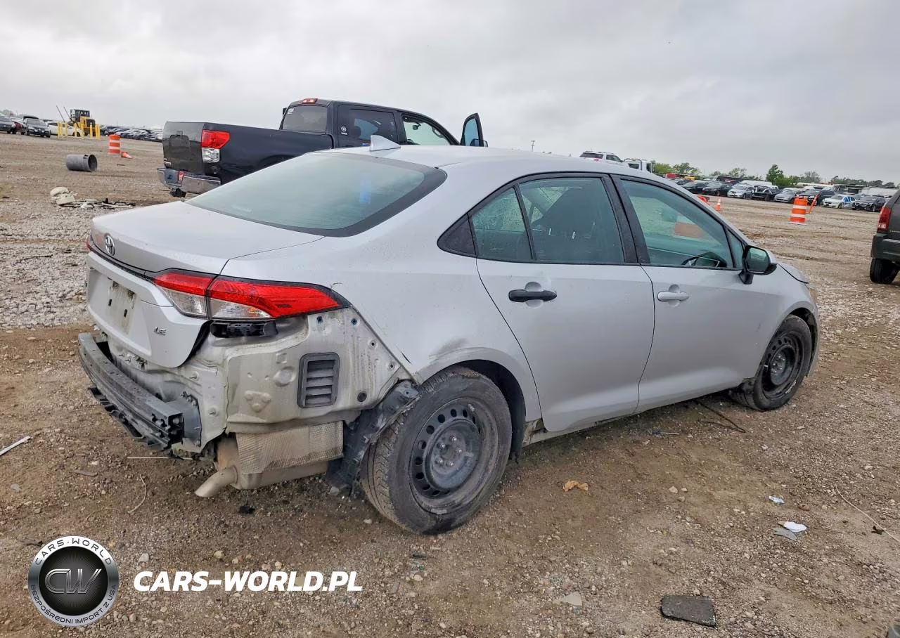 2020 Toyota Corolla Le VIN:5YFEPRAE1LP117368 - 3