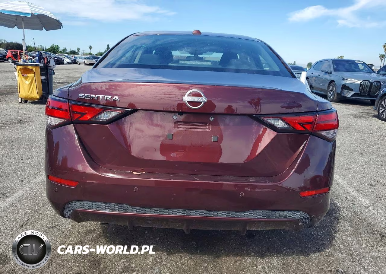 2025 Nissan Sentra Sv VIN:3N1AB8CV6SY316311 - 6