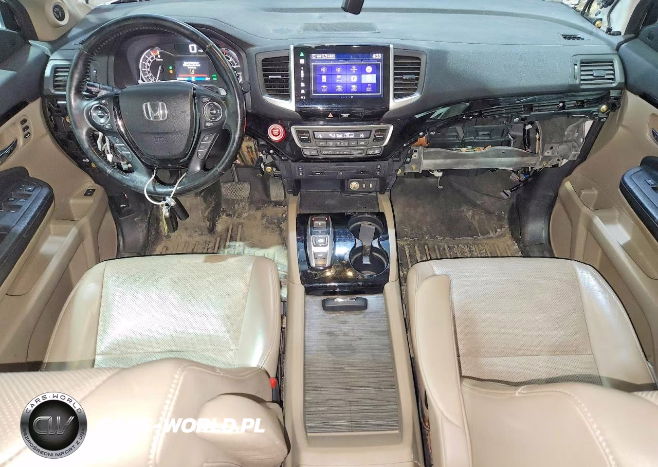2016 Honda Pilot Elite VIN:5FNYF6H08GB025426 - 8
