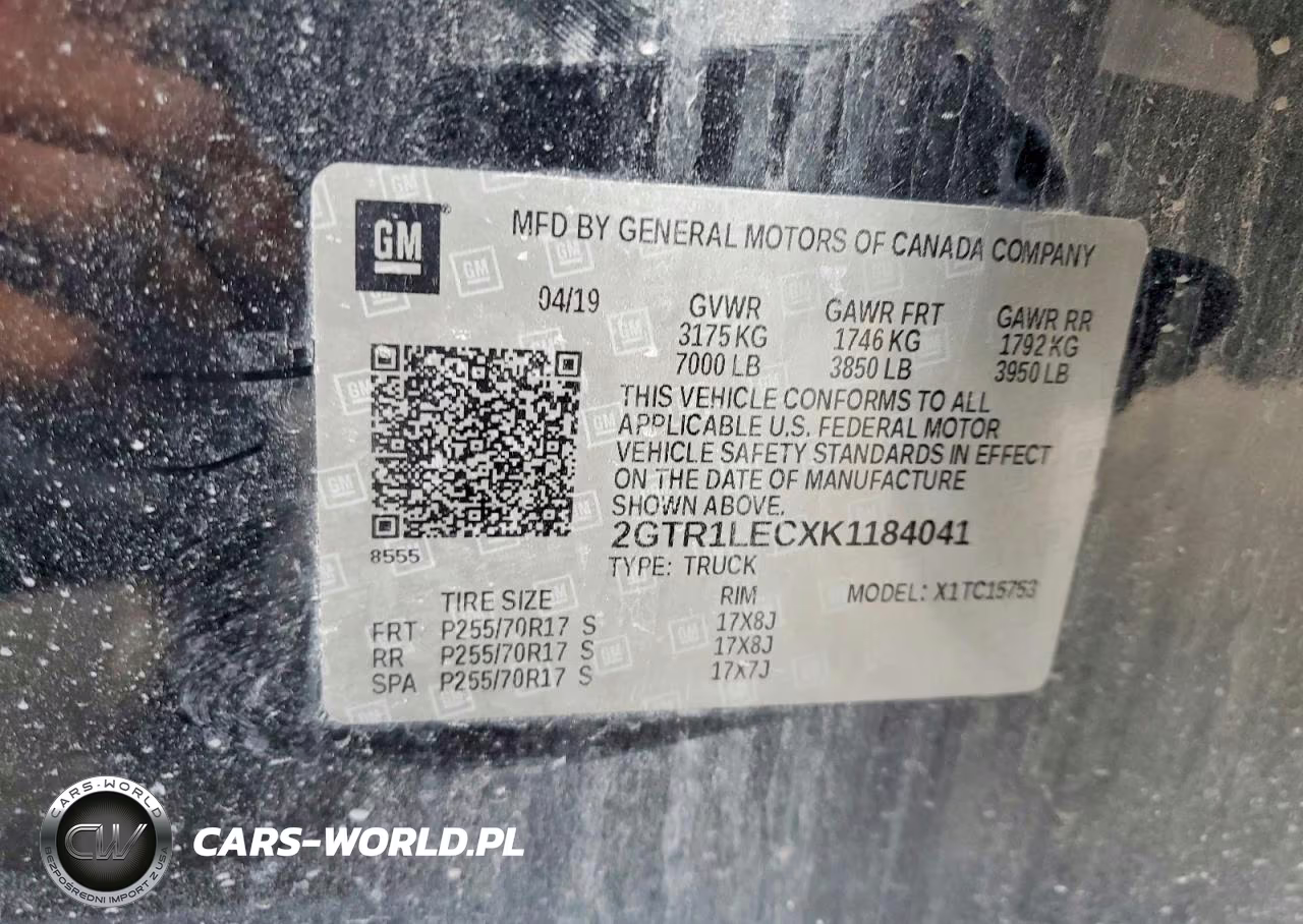 2019 GMC Sierra Limited C1500 VIN:2GTR1LECXK1184041 - 13