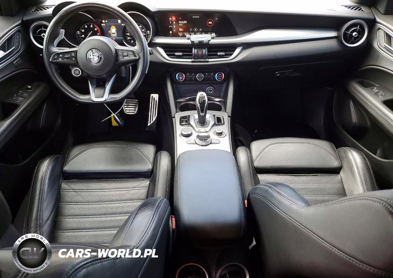 2022 Alfa Romeo Stelvio Ti VIN:ZASPAKBN8N7D31611 - 8