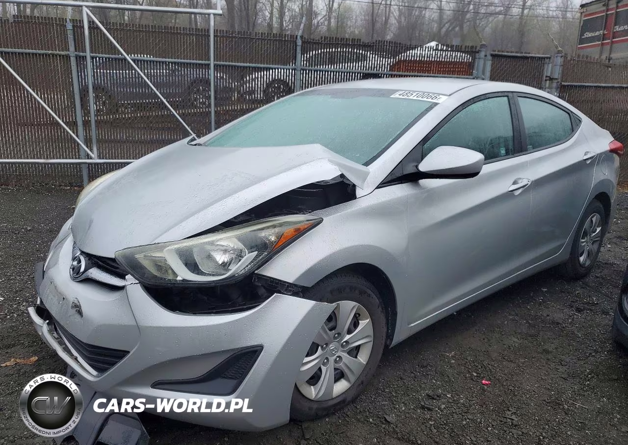 2016 Hyundai Elantra Se – zdjęcie 1 z 12