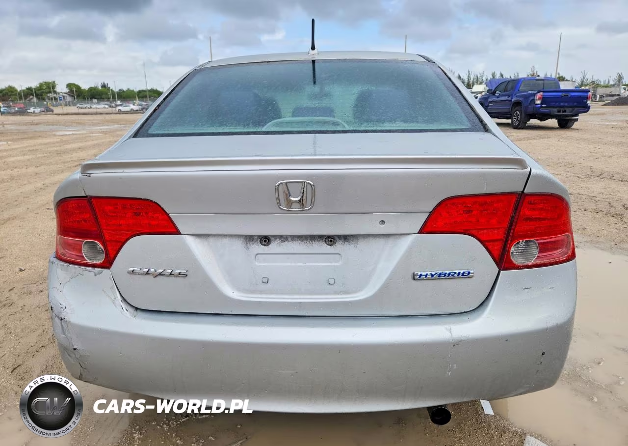 2006 Honda Civic Hybrid VIN:JHMFA36266S025823 - 6