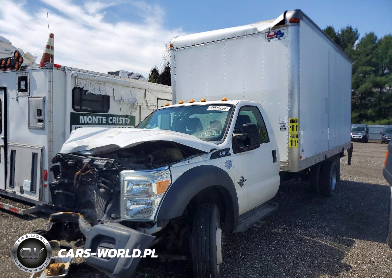 2016 Ford F550 Super Duty Box Truck