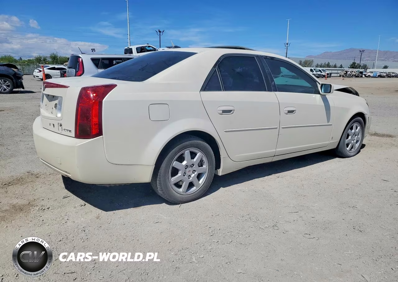 2007 Cadillac Cts Hi Feature V6 VIN:1G6DP577070176704 - 3