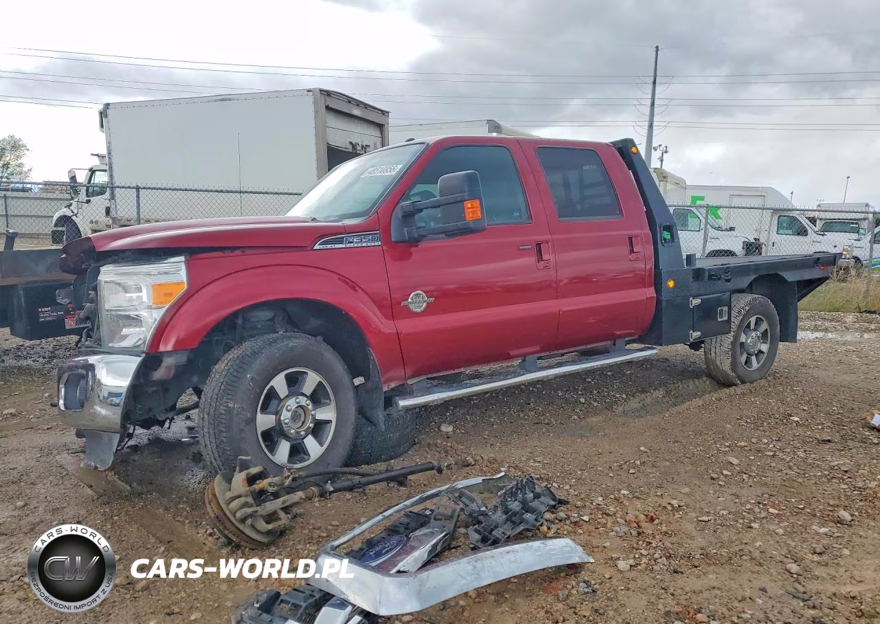 2014 Ford F350 Super Duty Flatbed Truck