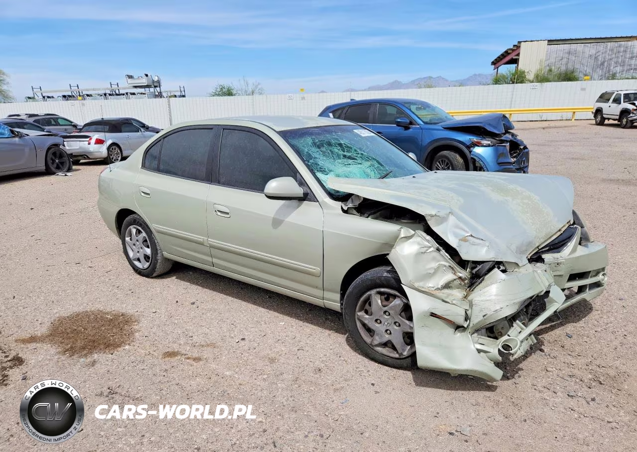 2004 Hyundai Elantra Gls VIN:KMHDN46D94U745019 - 4
