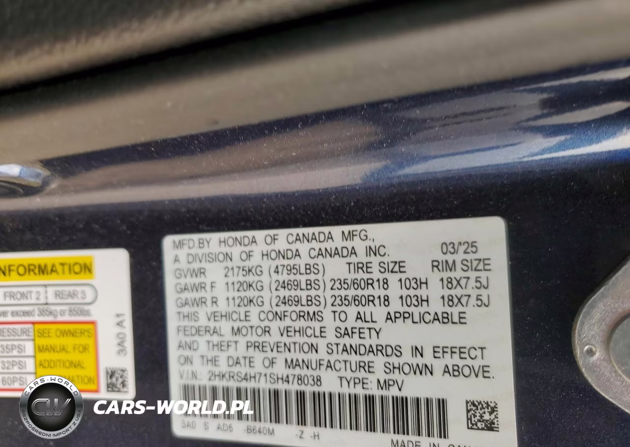 2025 Honda Cr-V Exl VIN:2HKRS4H71SH478038 - 13