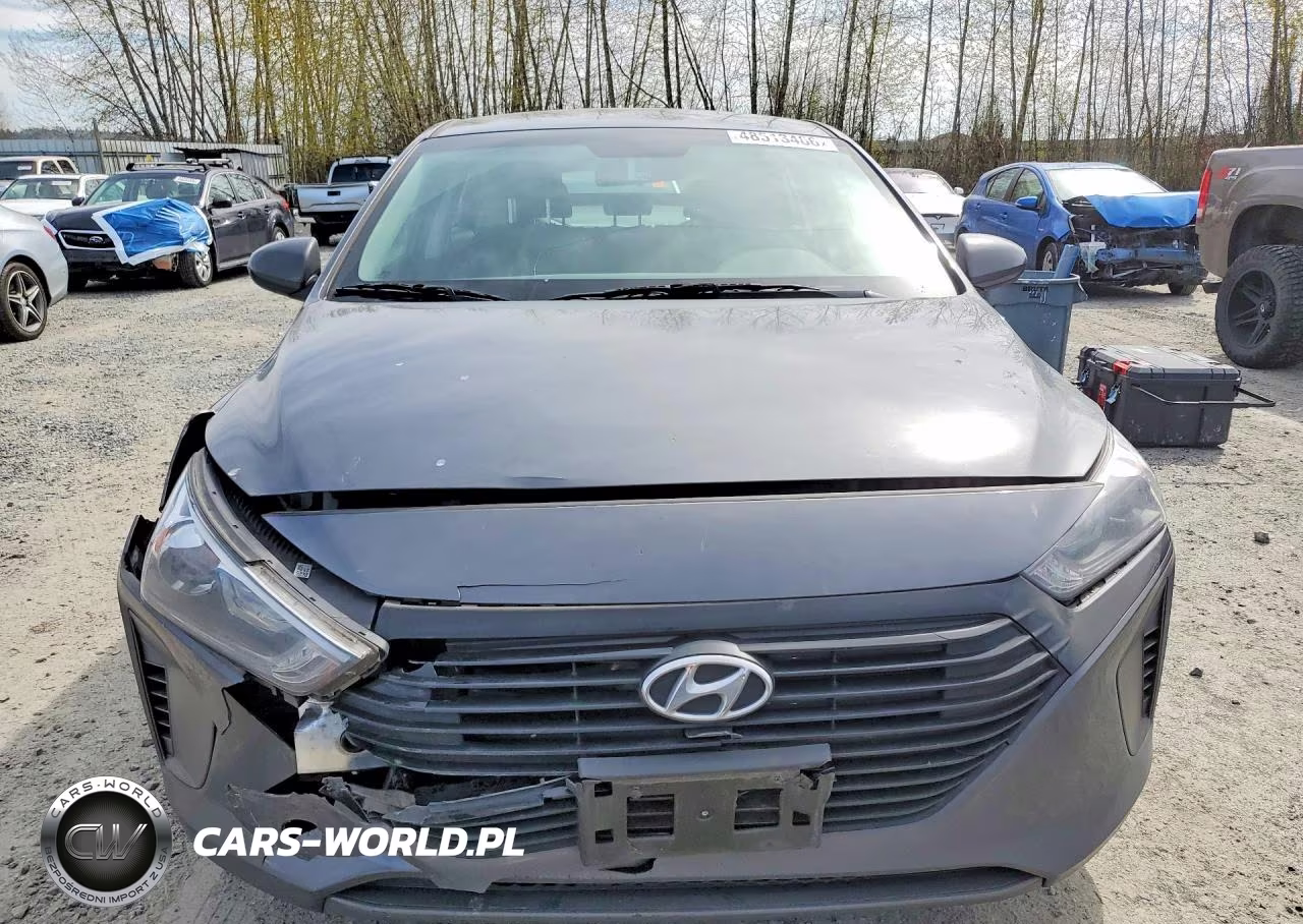 2018 Hyundai Ioniq Hybrid Blue VIN:KMHC65LC3JU071939 - 5