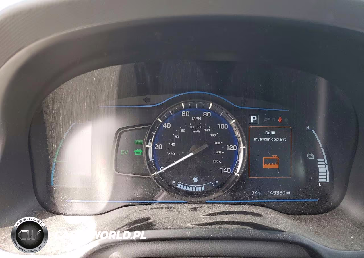 2018 Hyundai Ioniq Hybrid Blue VIN:KMHC65LC3JU071939 - 9