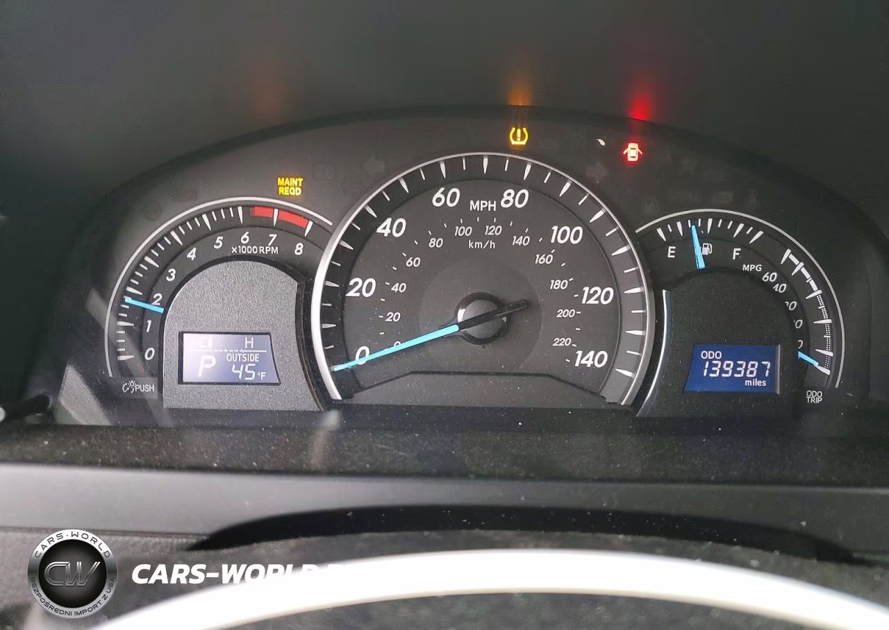 2012 Toyota Camry Le VIN:4T4BF1FK2CR220437 - 9
