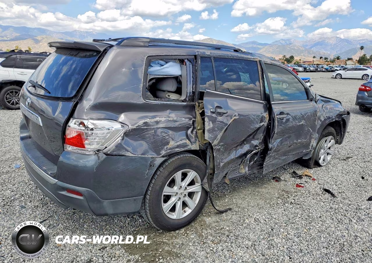 2012 Toyota Highlander Se VIN:5TDZK3EH3CS084656 - 3